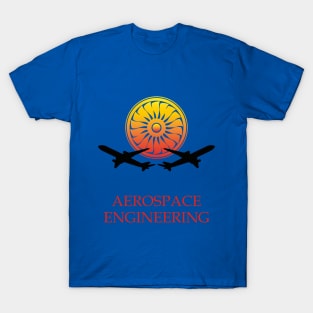 Aerospace engineering airplane engineer T-Shirt